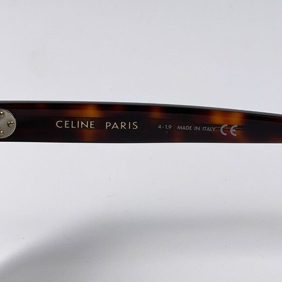 CELINE BRAND NEW Sunglasses Square Havana Green CL40073I 54N Woman main image 7